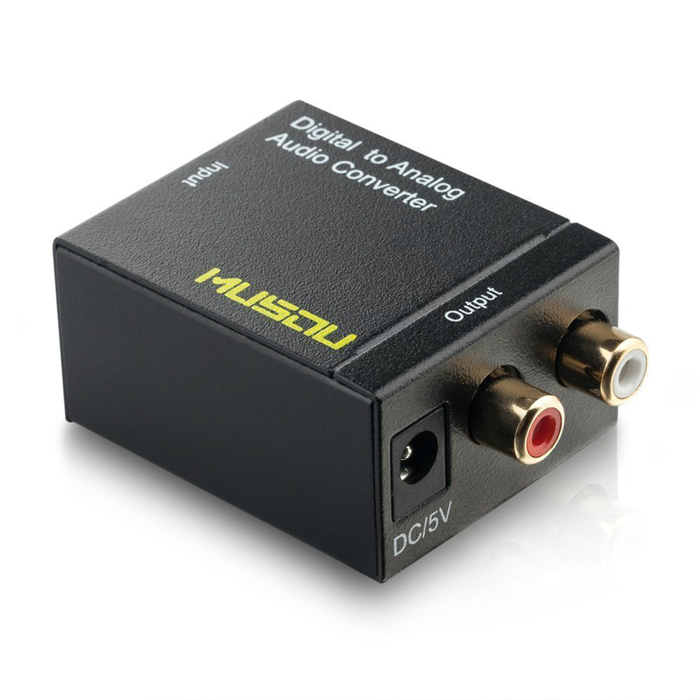 Convertisseur Audio Numérique S/PDIF vers Analogique RCA