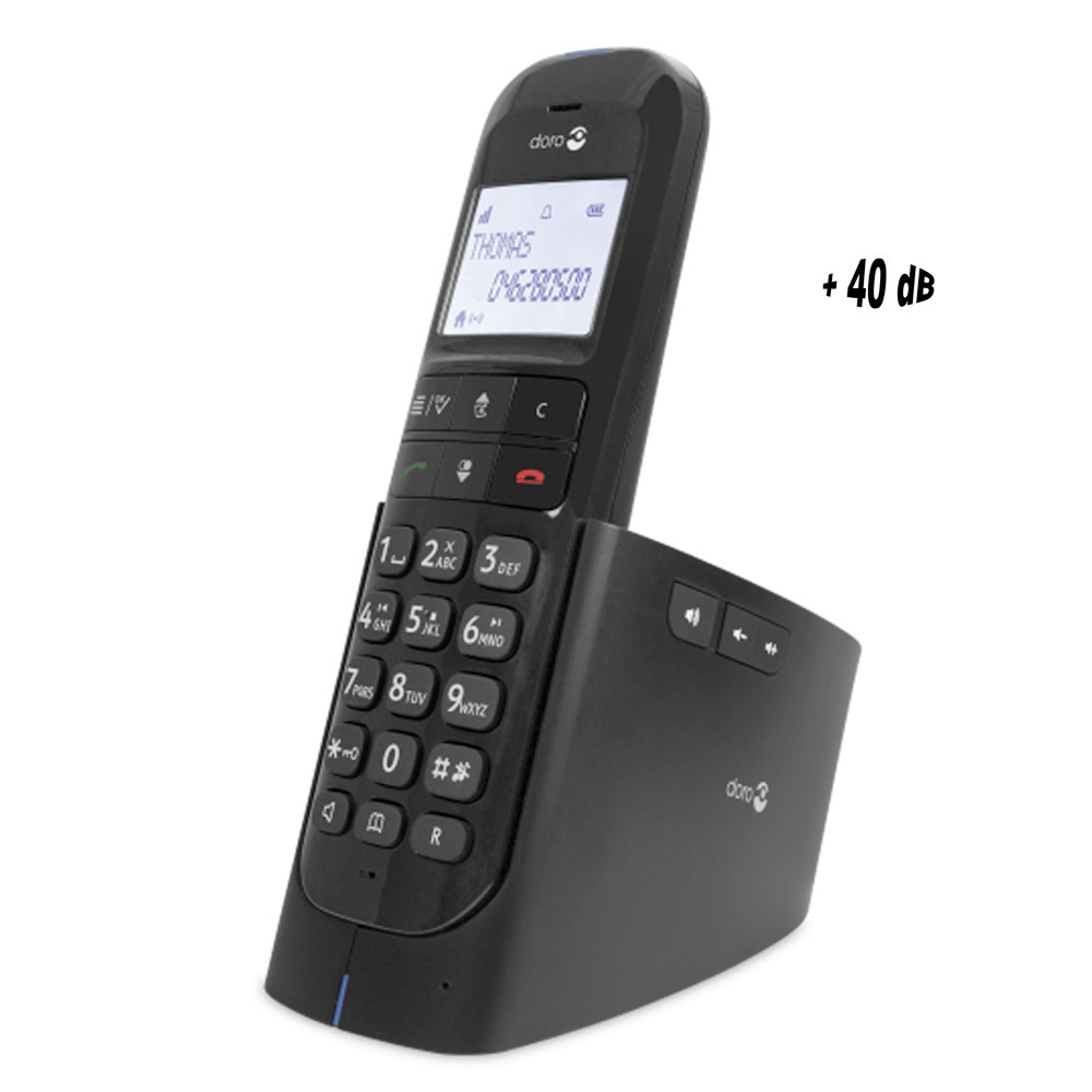 Téléphone Magna 2005 - Doro - Téléphone sans fil avec répondeur intégré -  Expert Audition